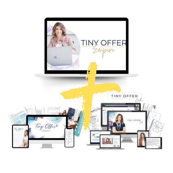 LOWEST PRICE EVER OFFERED: Tiny Offer® Course Bundle