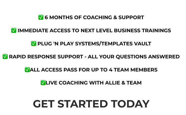 Tiny Offer Accelerator 6 Month Coaching Program